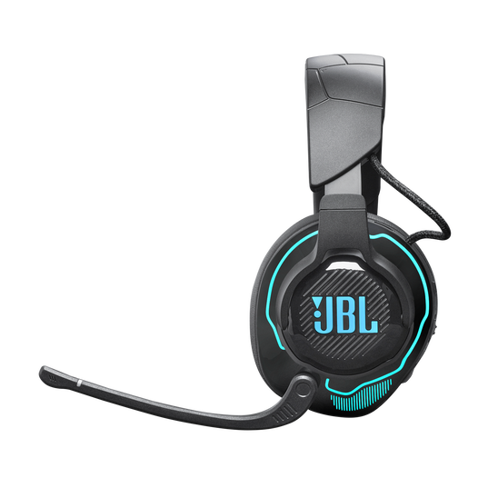 JBL Quantum 910X Wireless - Black - Wireless over-ear performance gaming headset with head  tracking-enhanced, Active Noise Cancelling and Bluetooth - Front